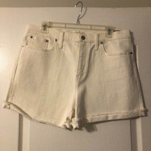 Madewell High-Rise Denim Shorts